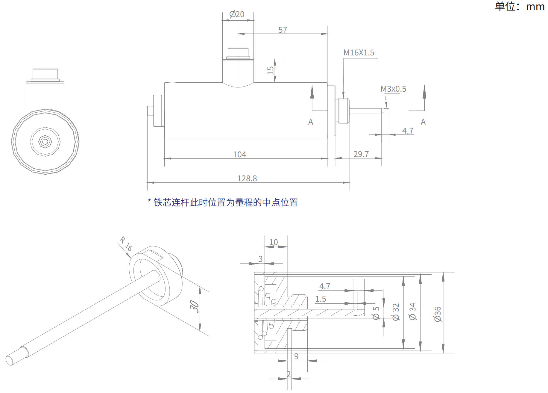Spool Position Sensor,Speed sensor